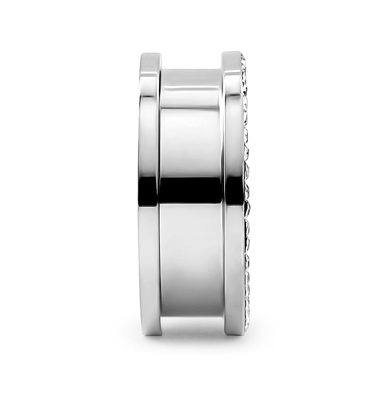 Stainless Steel CZ Bling Ear Tunnels