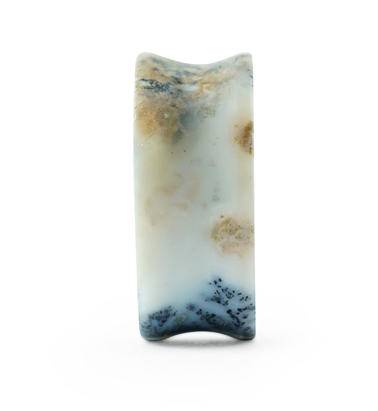 Dendrite Agate Stone Plugs