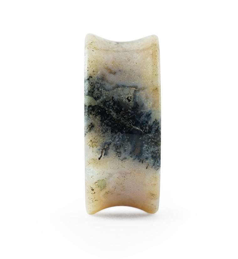 Dendrite Agate Stone Plugs