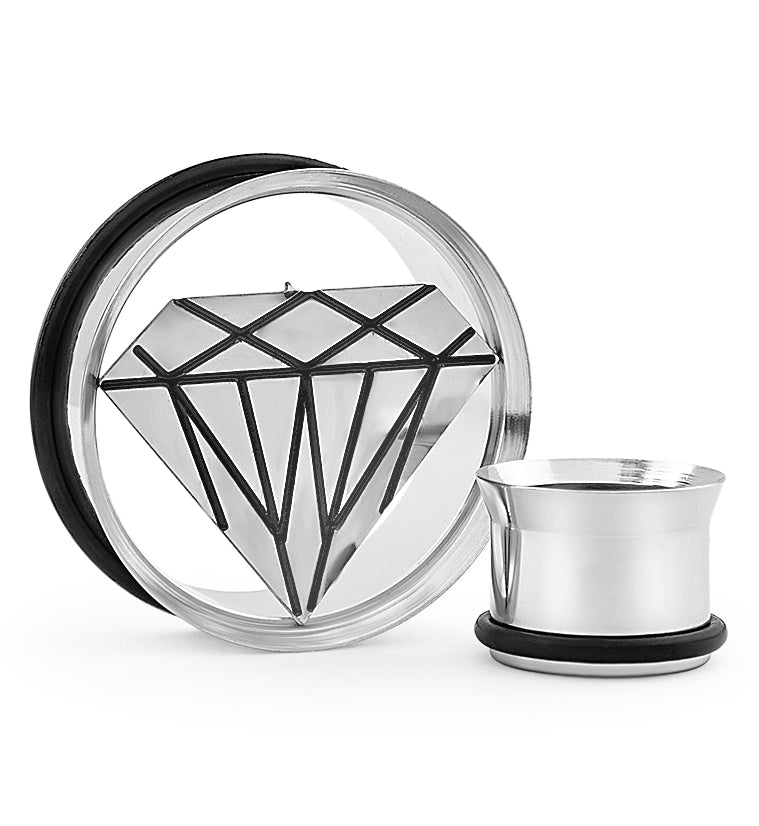 Diamond Steel Ear Tunnels