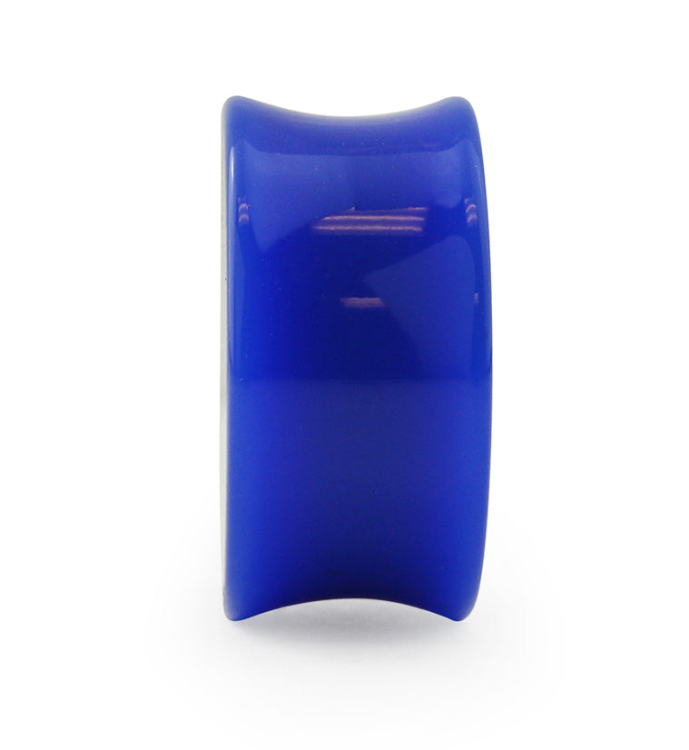 Blue Double Flare Solid Plugs