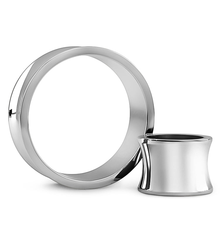 Stainless Steel Saddle Flare Tunnel Plugs