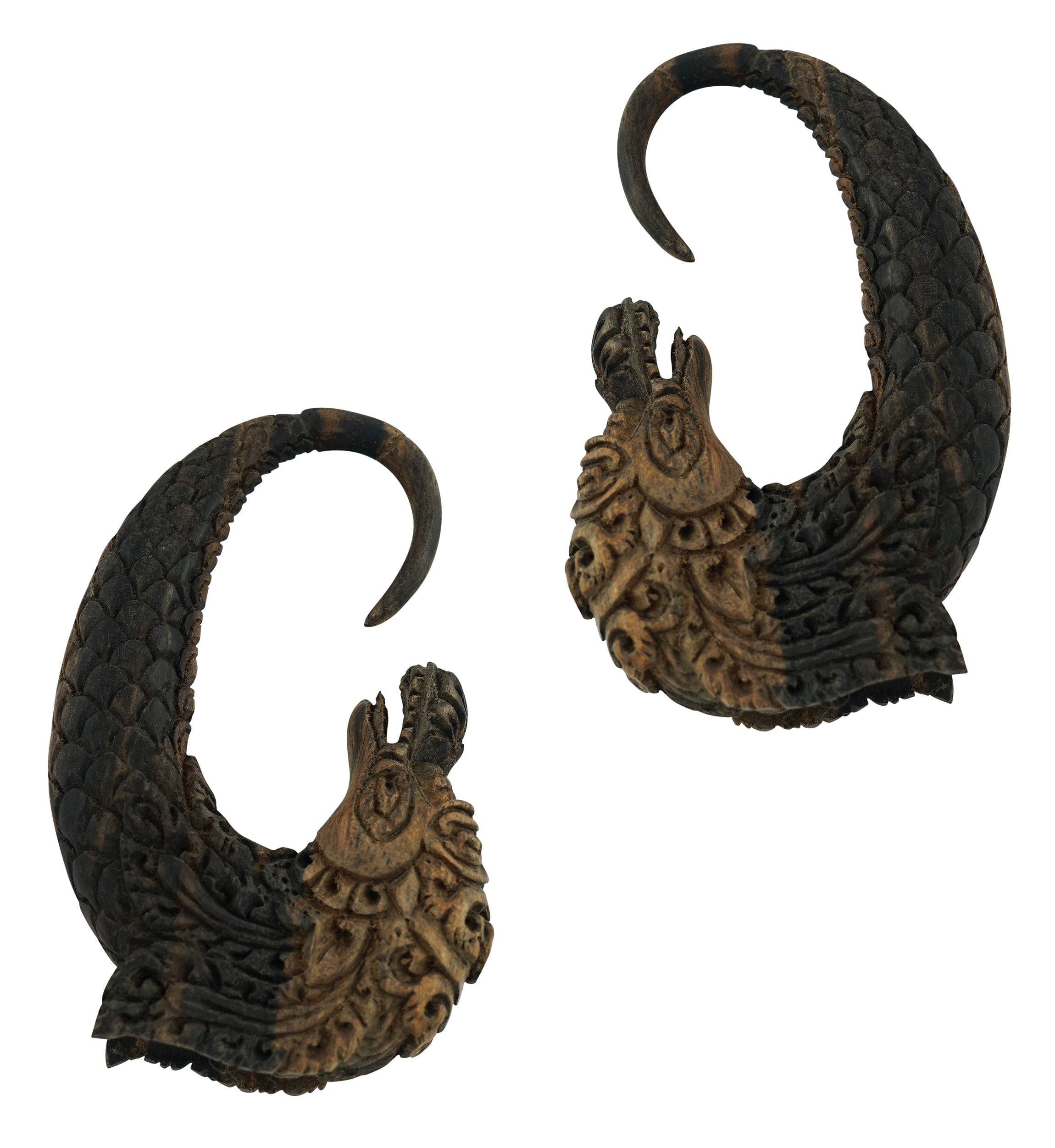 Dragon Fiery Areng Wooden Hangers