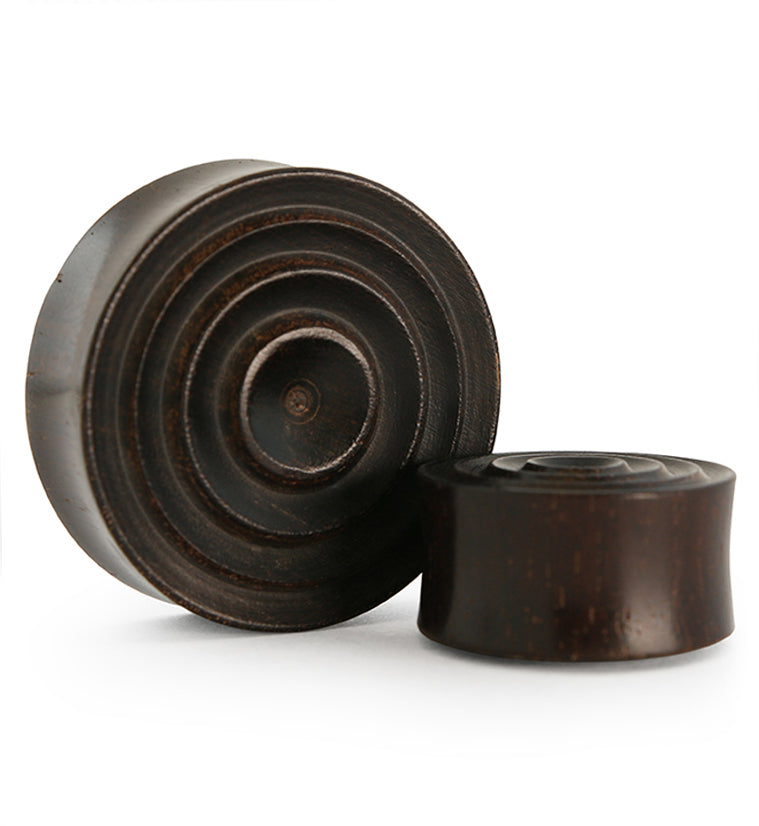 Wooden Ebony Carved Plugs