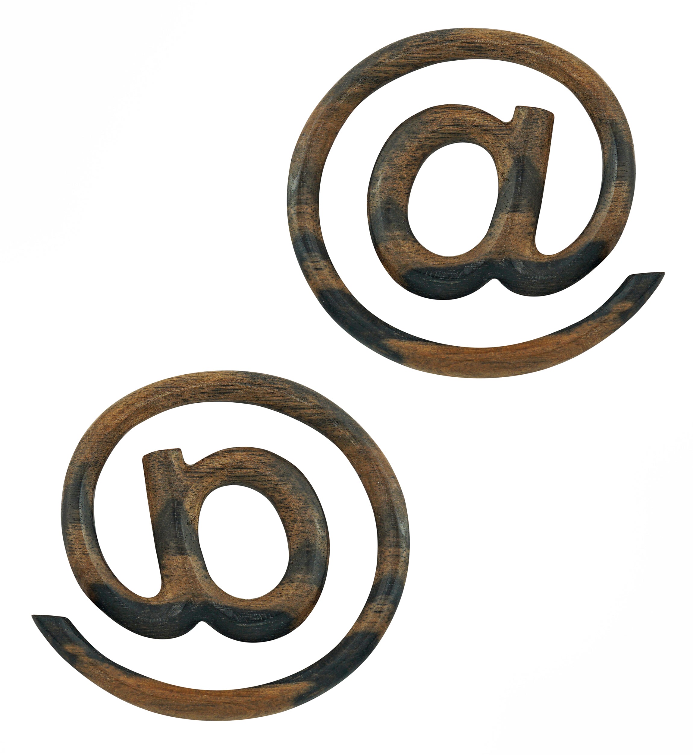 Email Wooden Hoop Hangers