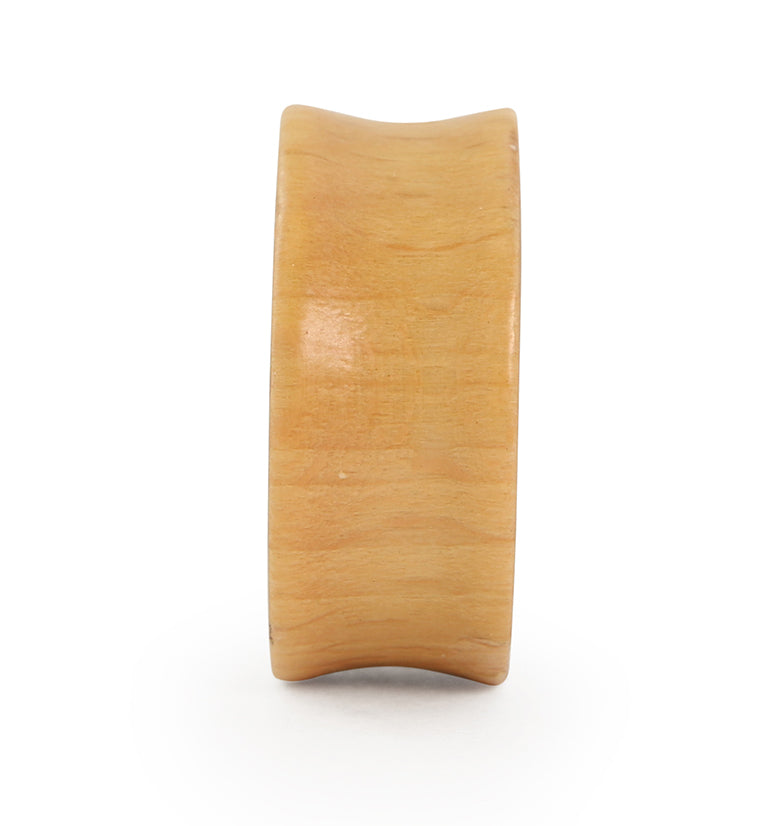 Skull Engraved Wood Plugs