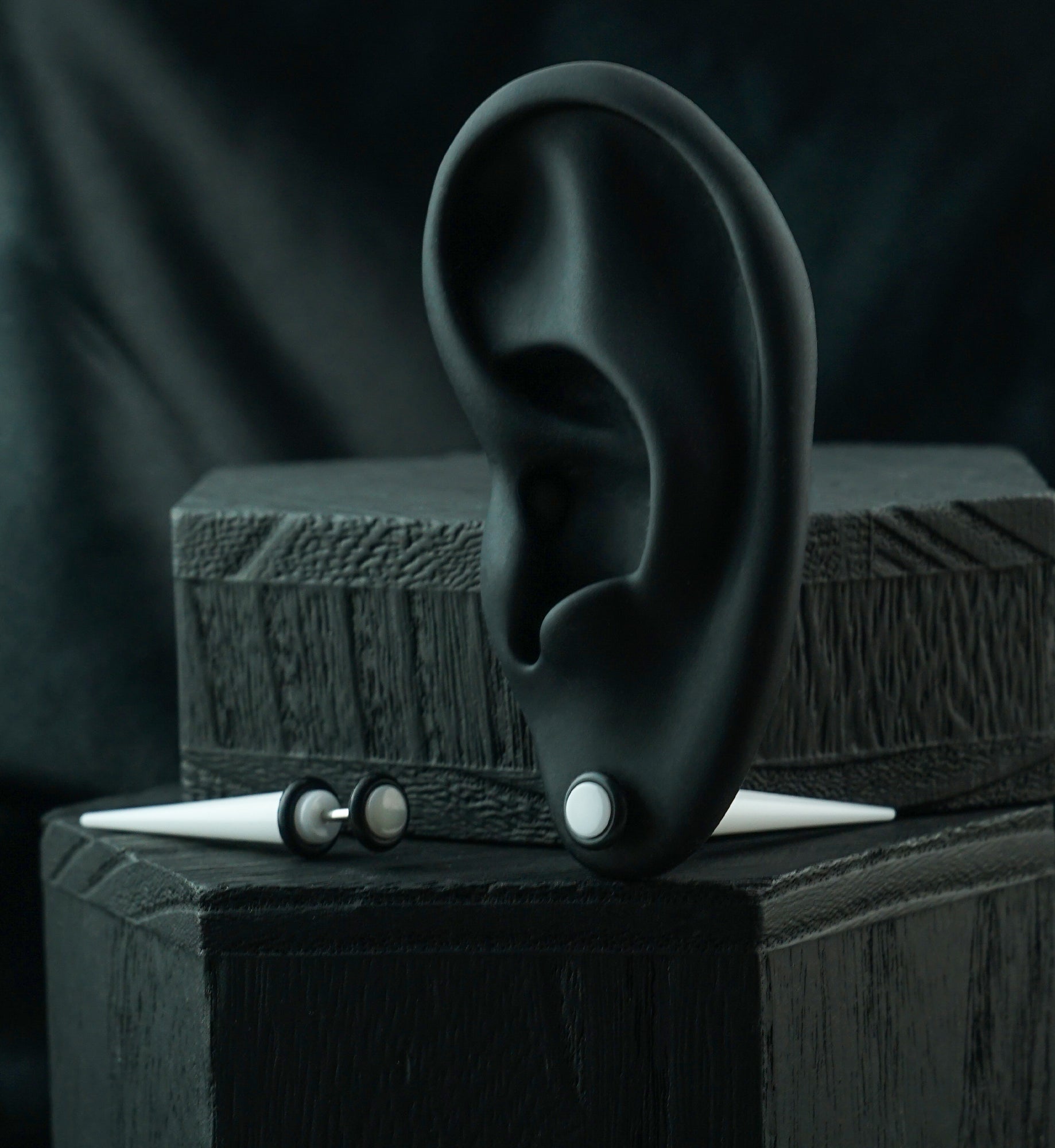 Fake U.V. White Tapers