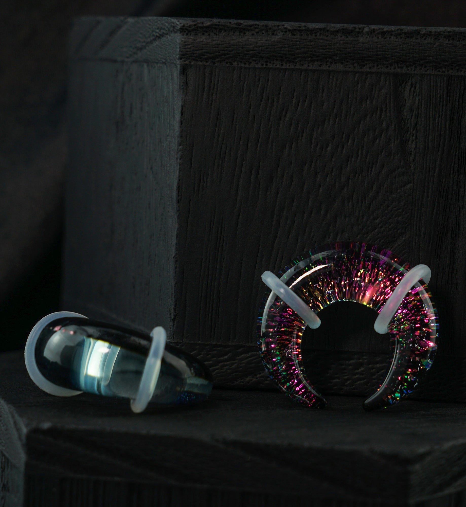 Flare Dichroic Glass Pinchers