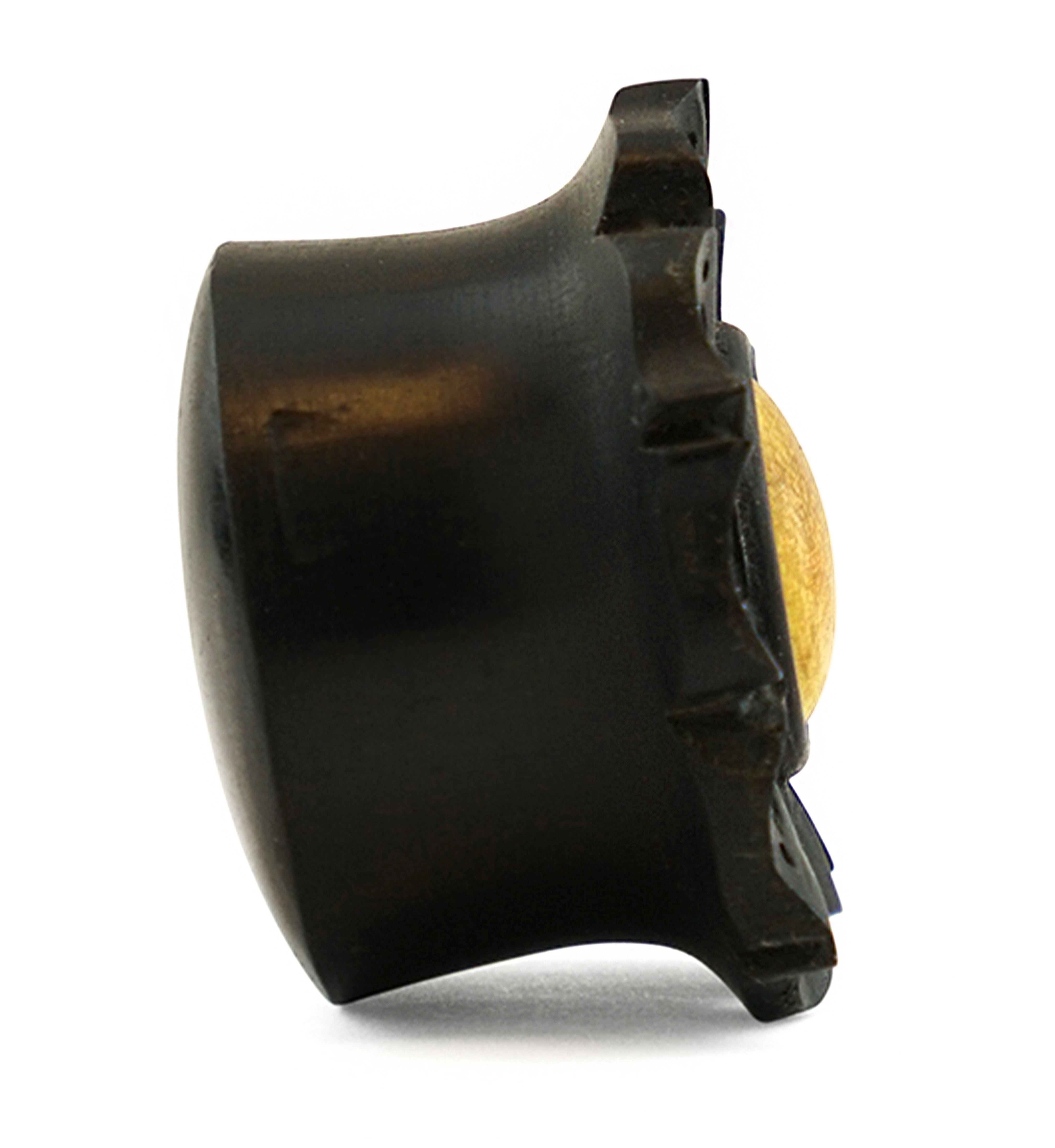 Flower Areng Wood With Yellow Wood Inlay Mayan Flare Plugs