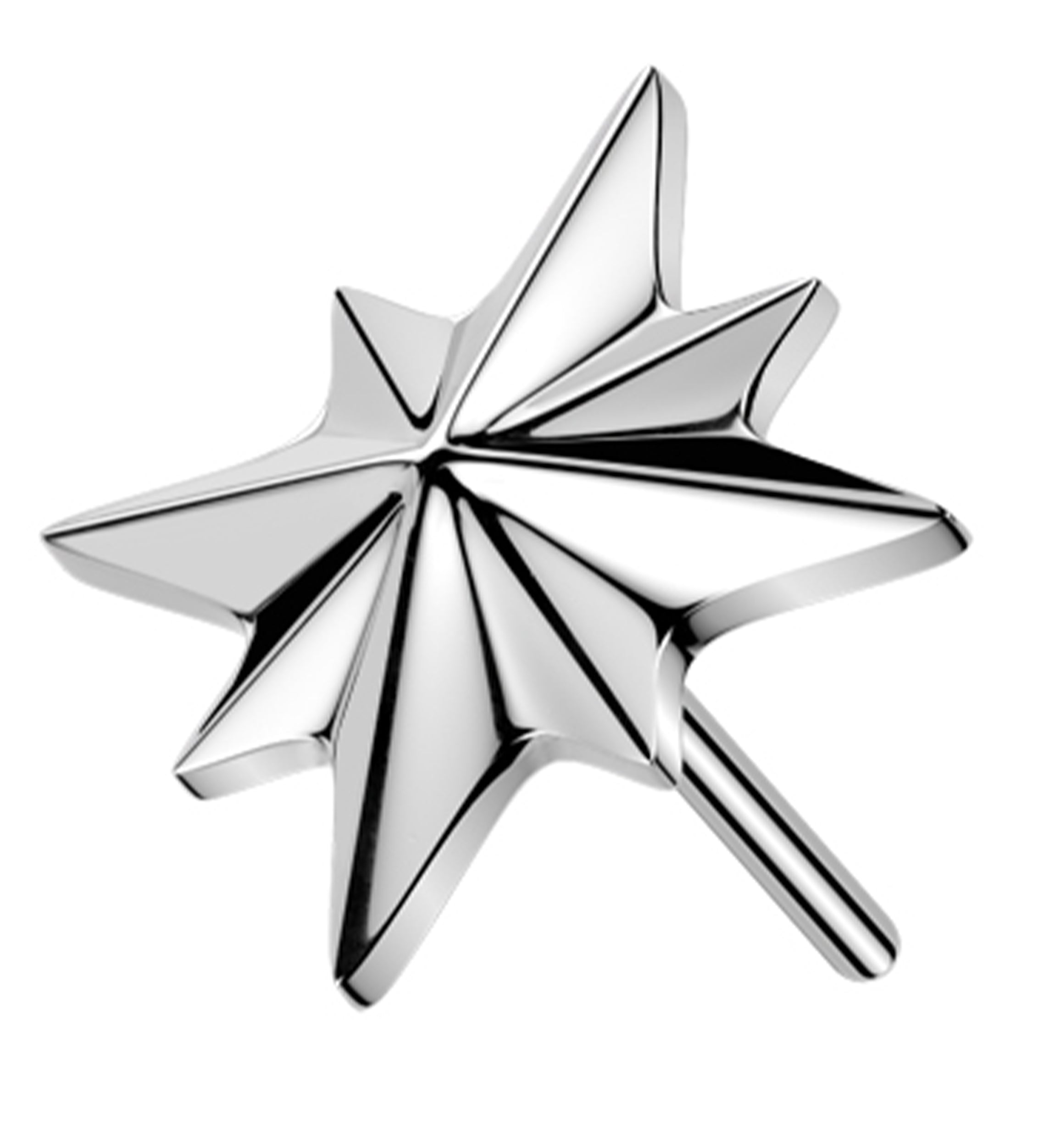 Geo North Star Titanium Threadless Top