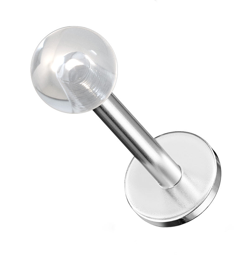 Glow In The Dark Steel Labret