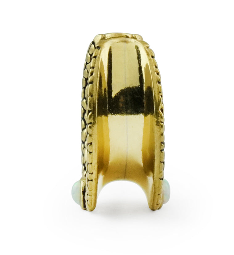 Gold Opalite Osteo Stainless Steel Saddles