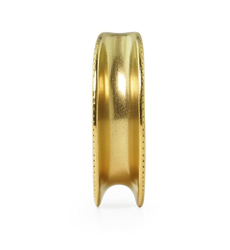 Gold PVD Snake Stainless Steel Saddles