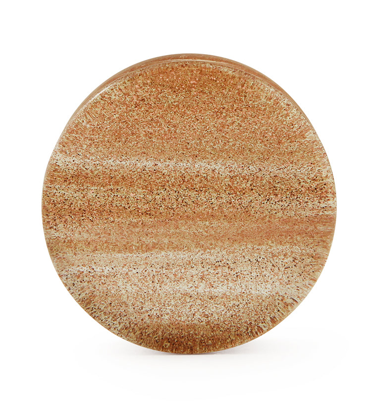 Golden Glitz Glass Plugs