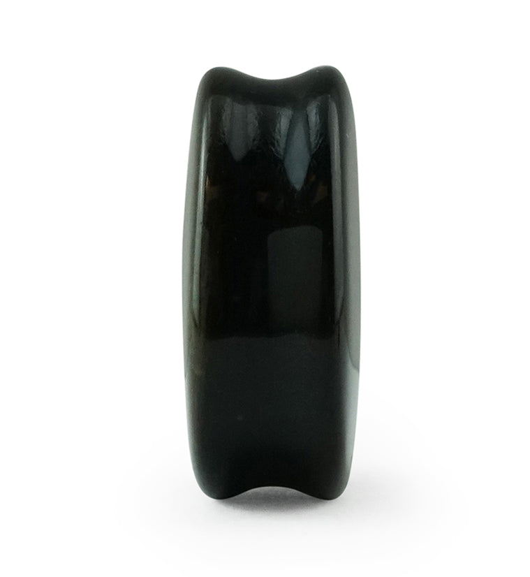 Golden Obsidian Teardrop Stone Plugs