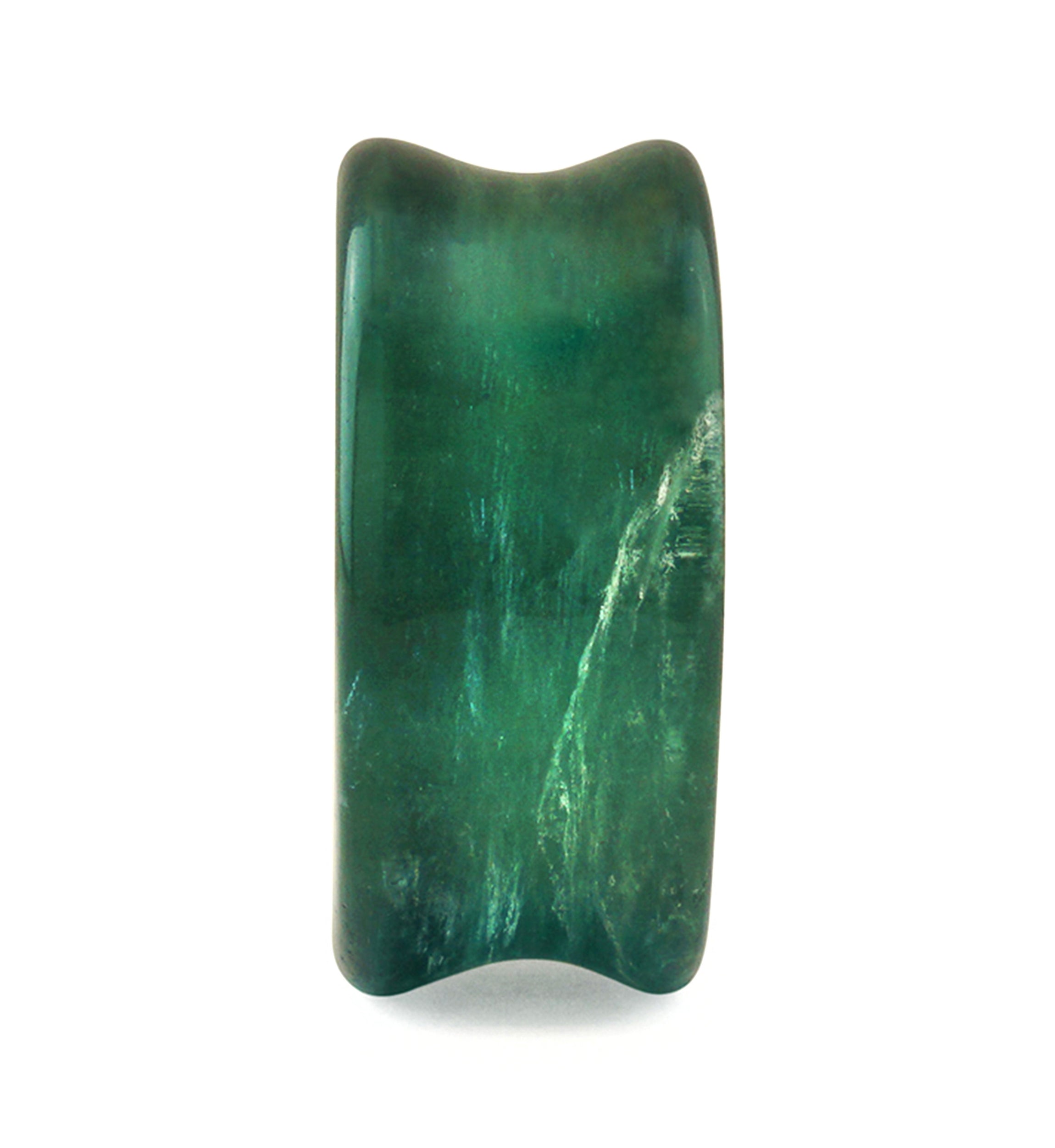 Grade A Rainbow Fluorite Stone Plugs