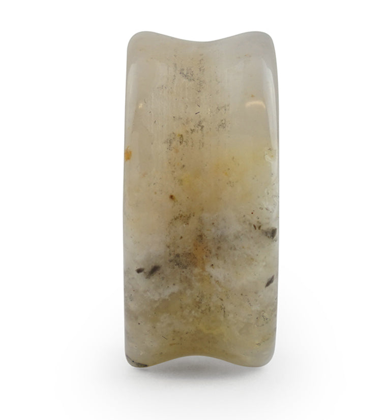 Graveyard Point Plume Agate Stone Plugs