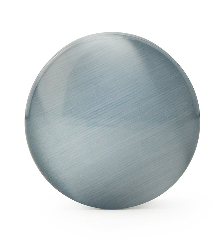 Grey Cat's Eye Glass Plugs