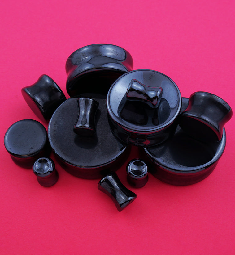 Hematite Stone Plugs