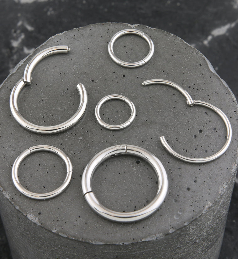 Hinged Stainless Steel Segment Hoop Ring