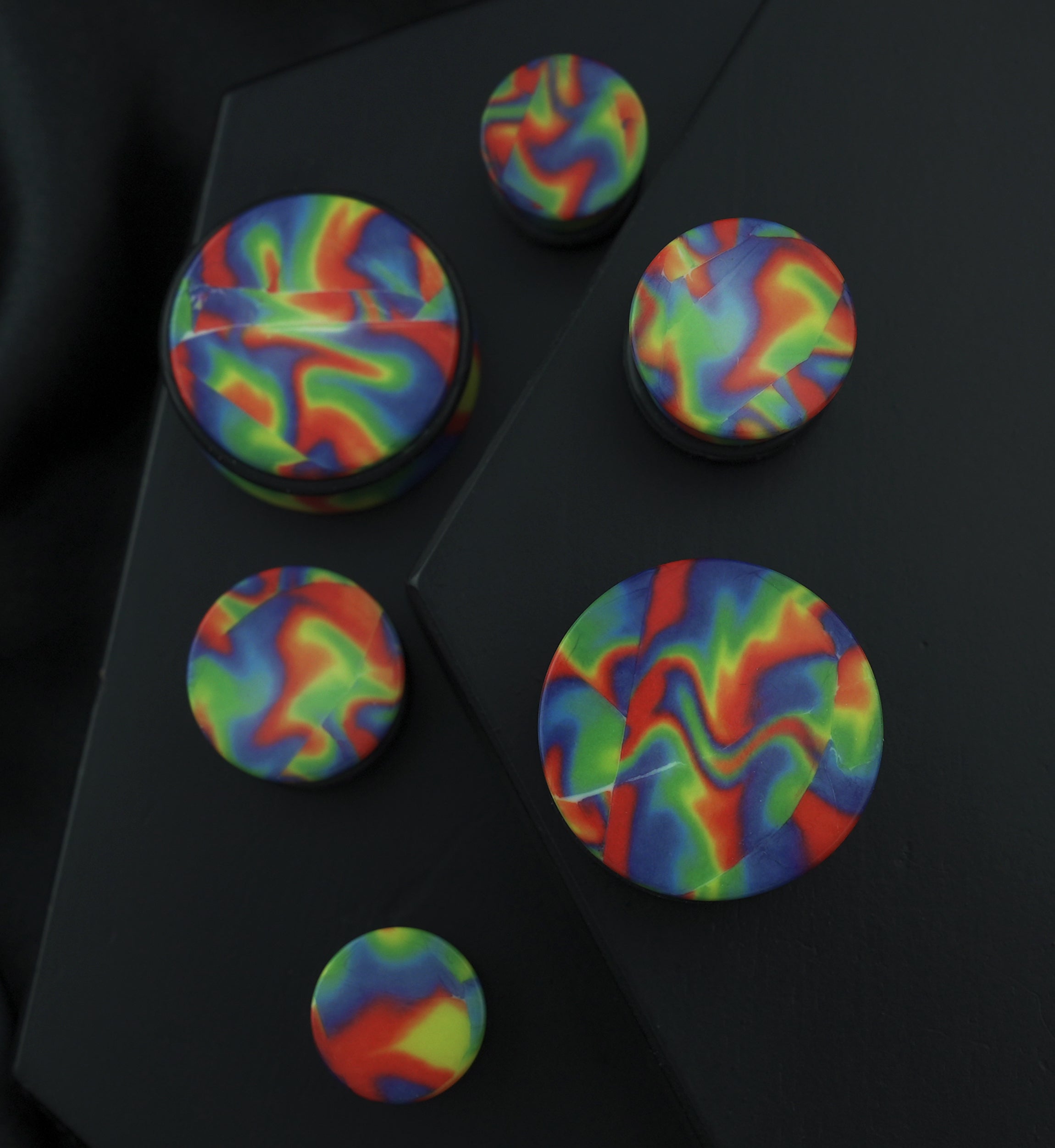 Hippie Tie Dye Plugs