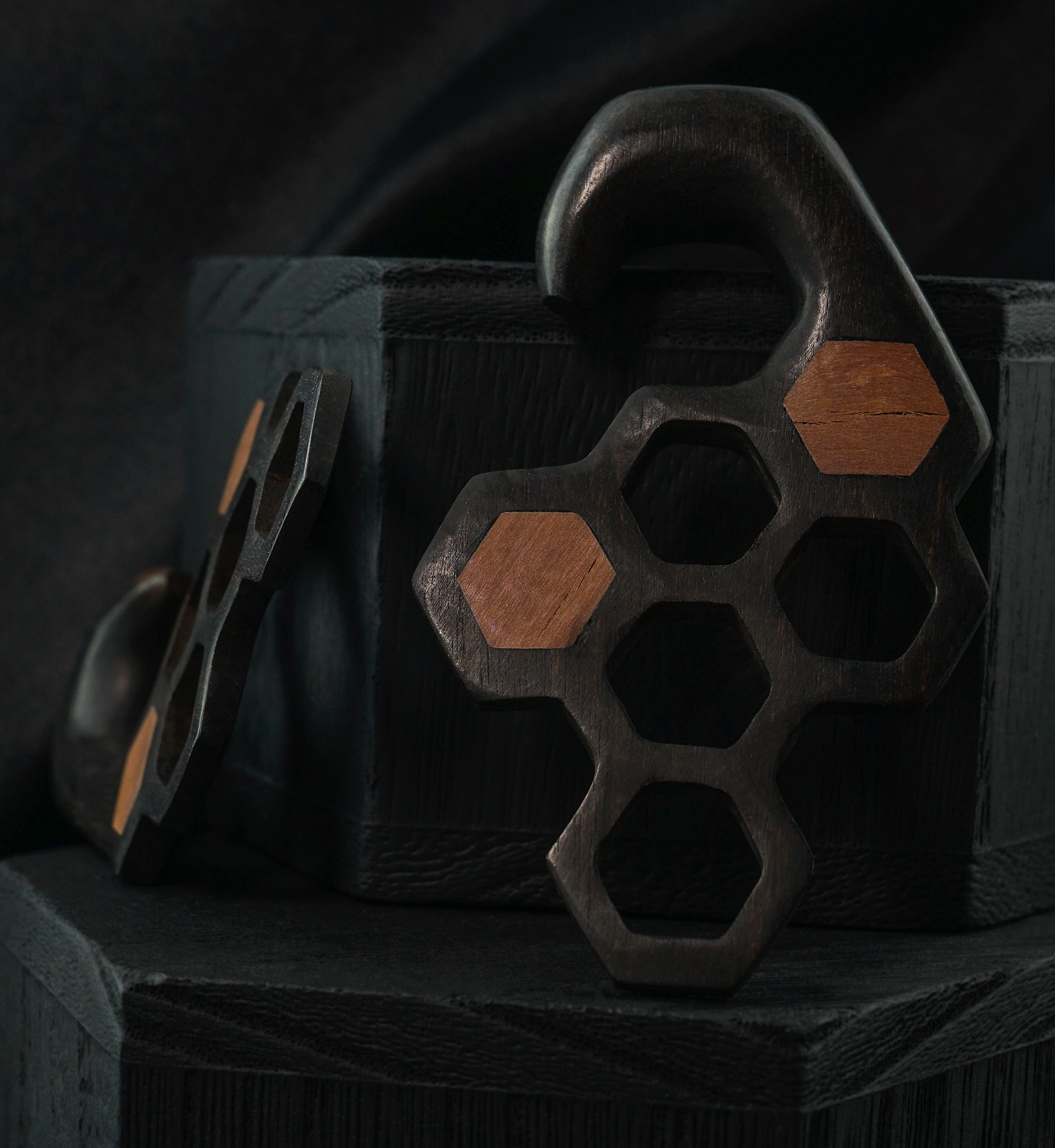 Honeycomb Wooden Hangers