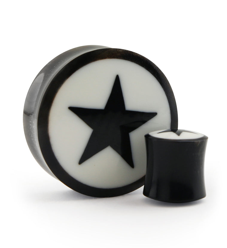 Horn Plugs with Star Design Inlay