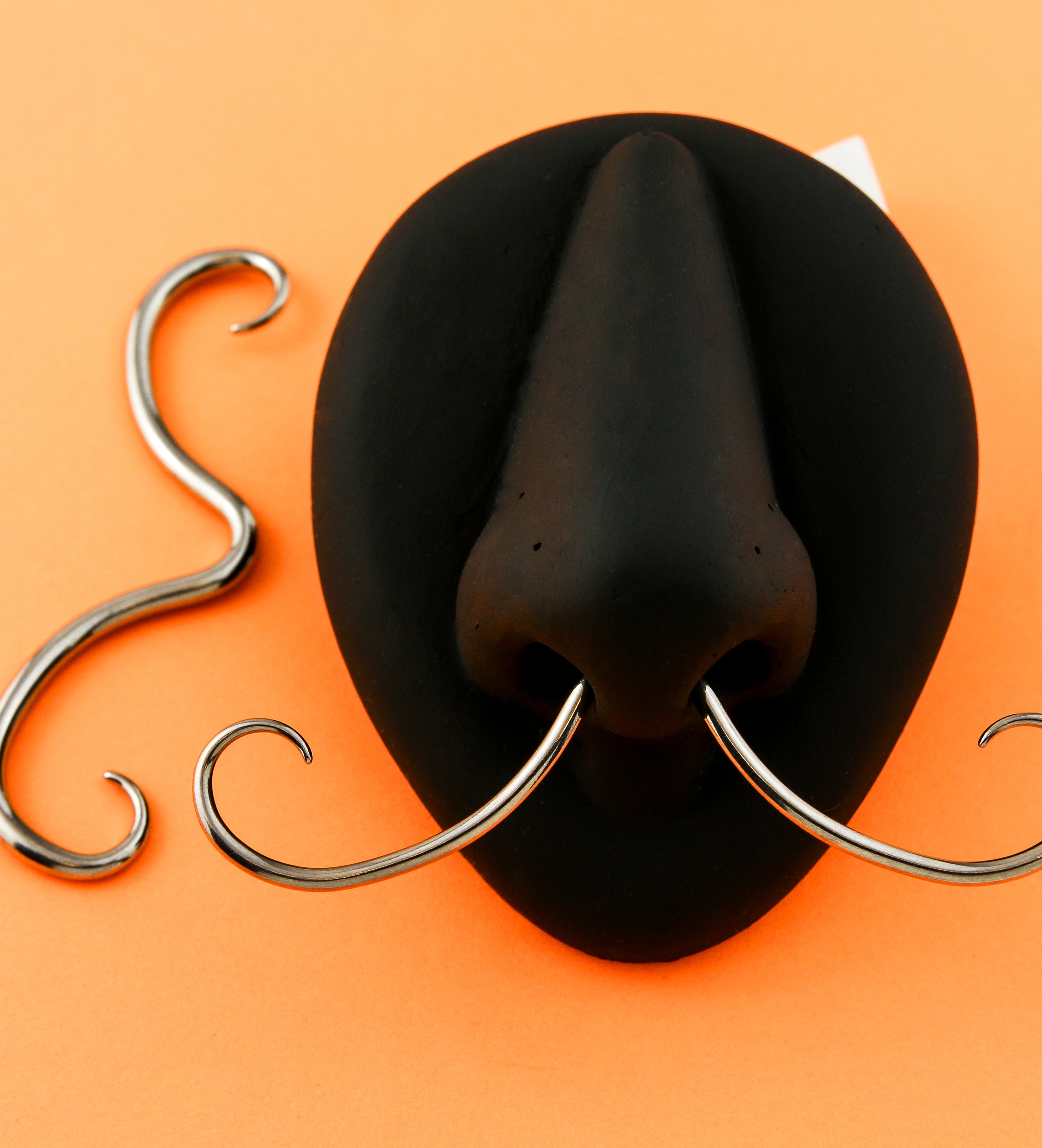 Imperial Mustache Septum Bar