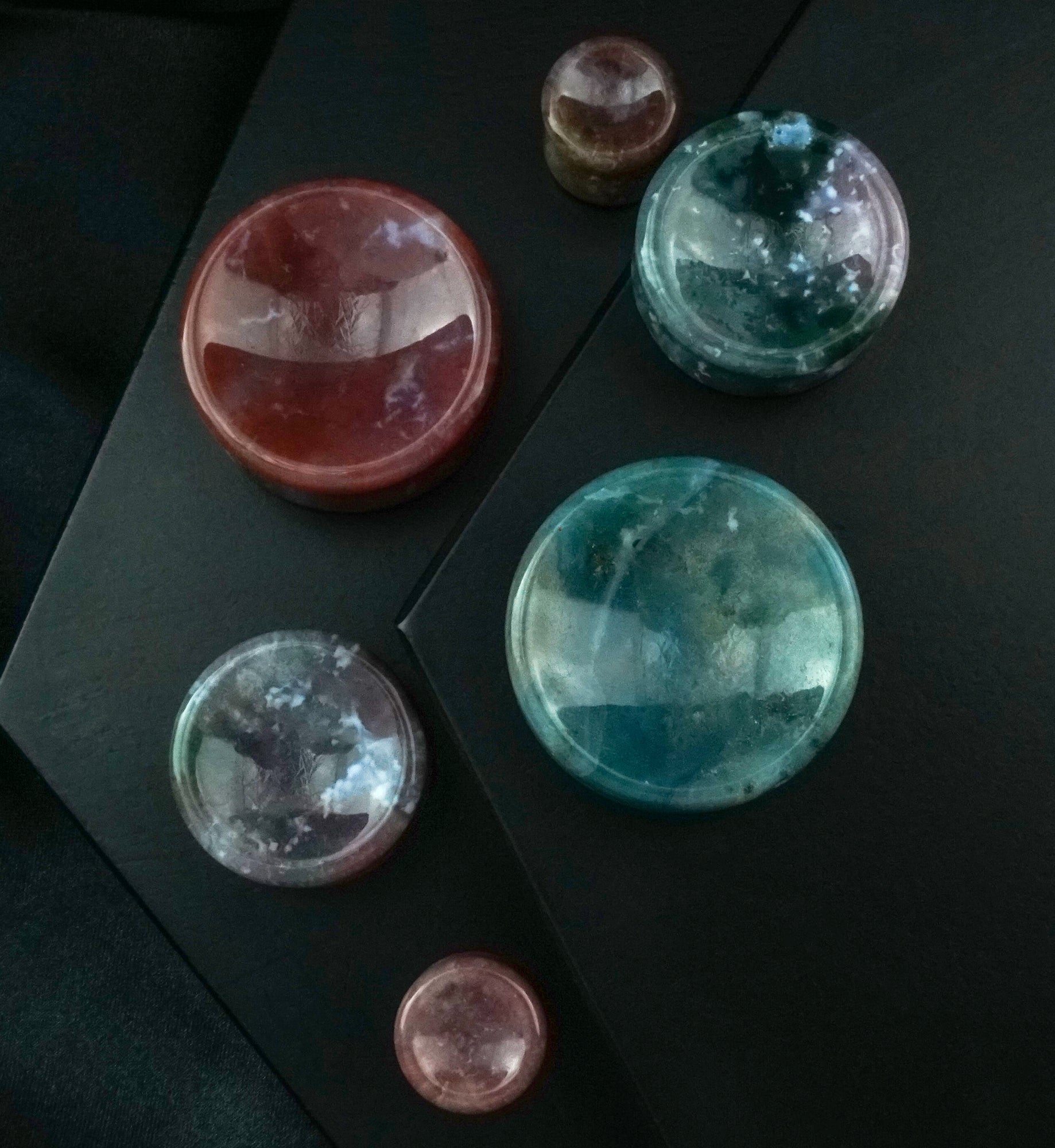Indian Agate Stone Plugs