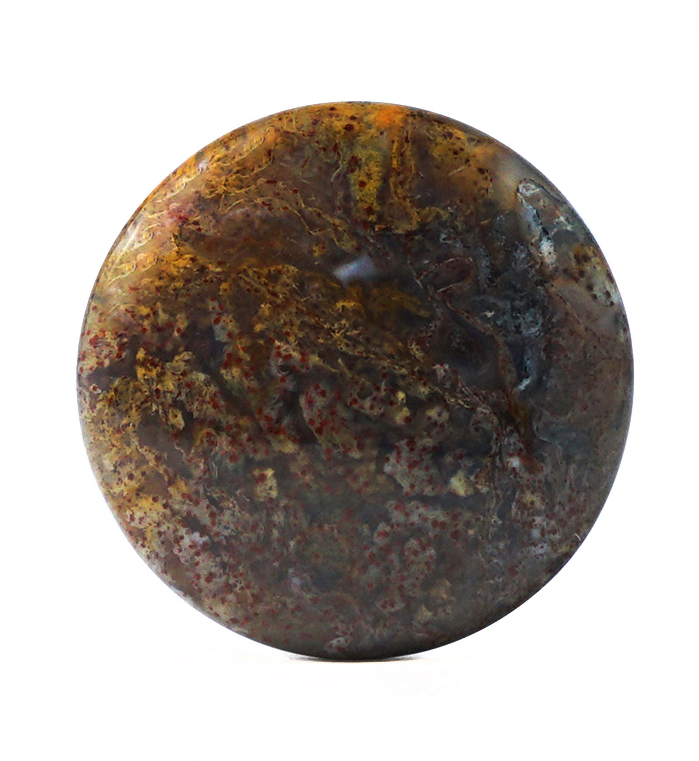 Indian Agate Stone Plugs - Single Flare