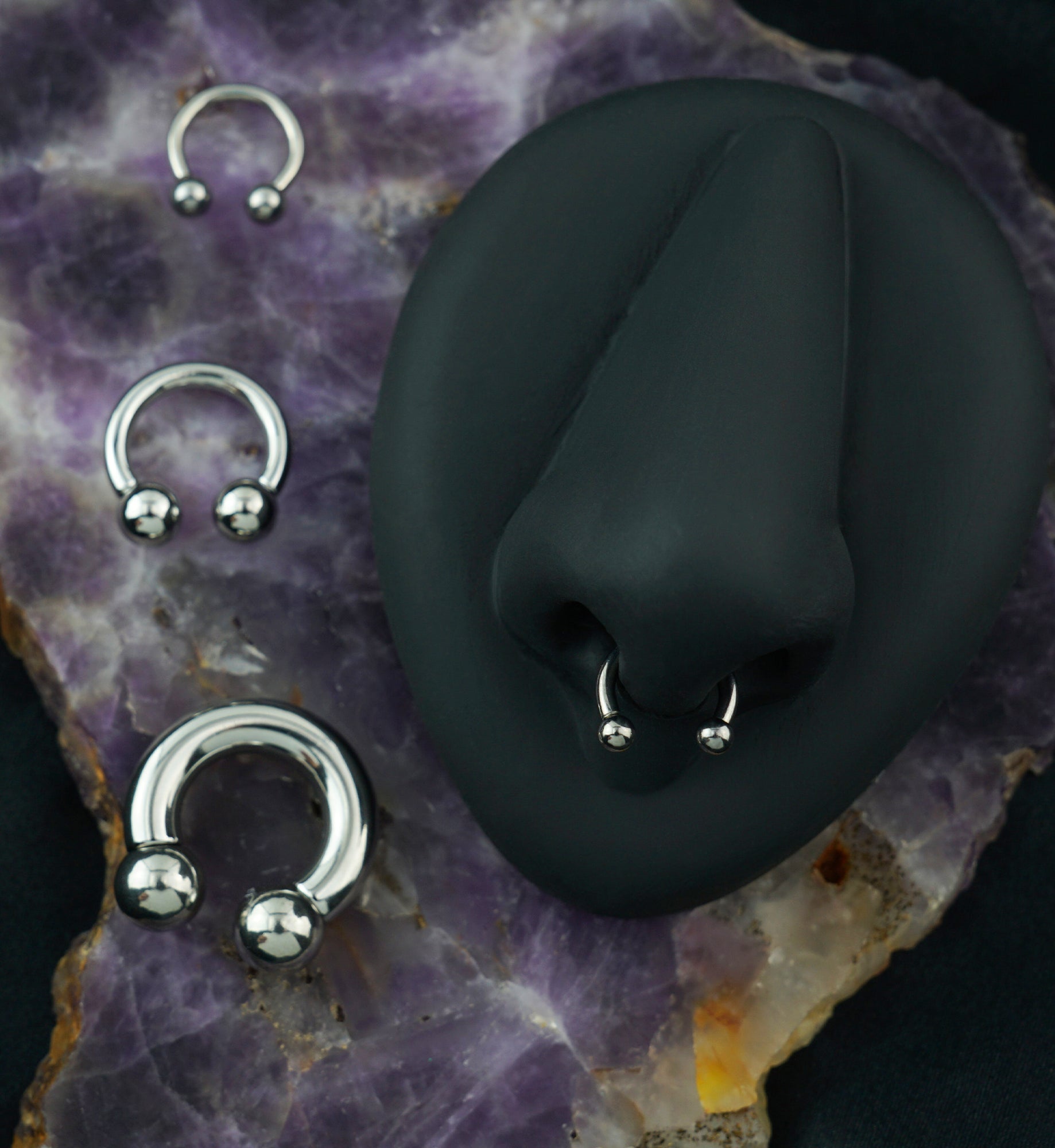 Internally Threaded Stainless Steel Circular Barbell