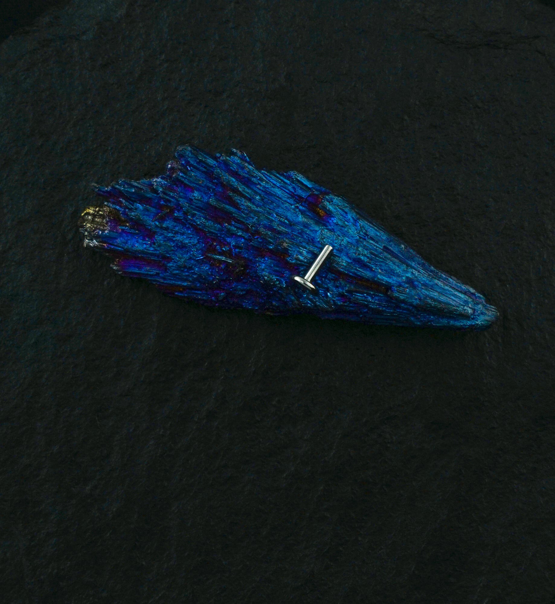 Internally Threaded Titanium Flat Back (Post Only)