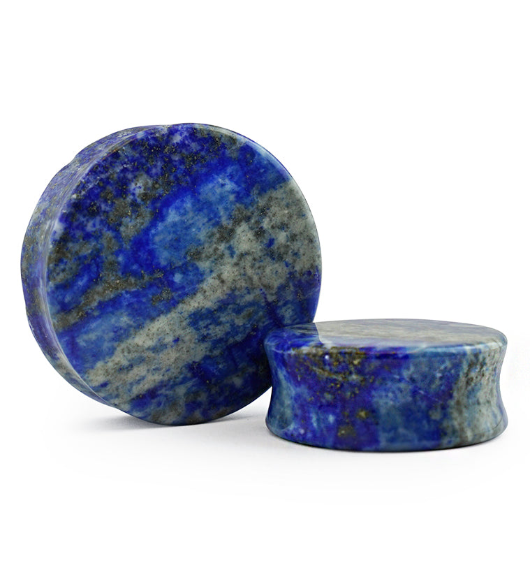 Lapis Lazuli Stone Plugs