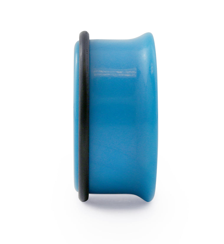 Blue Single Flare Plugs