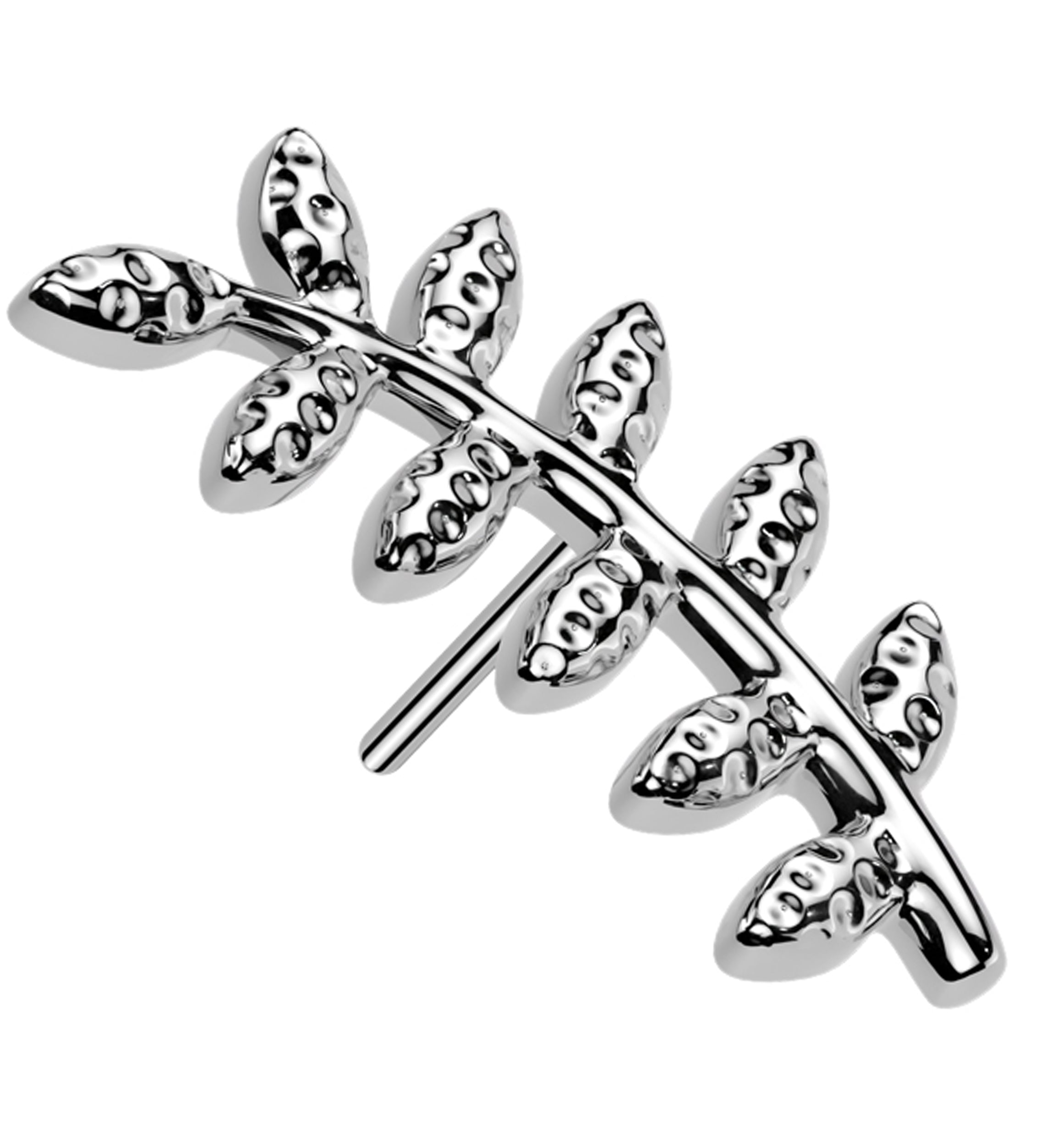 Long Leaf Titanium Threadless Top