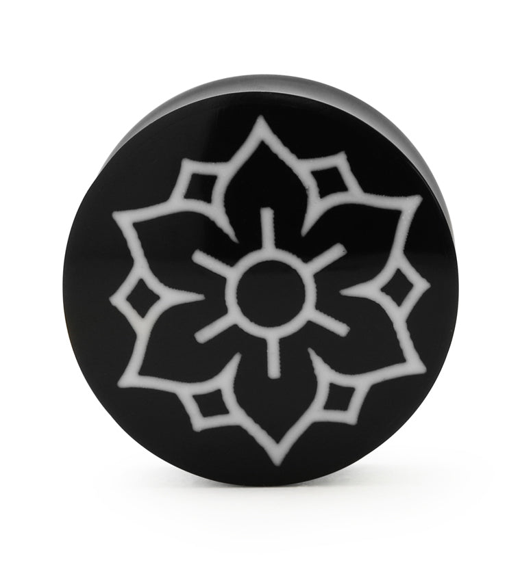 Lotus Flower Horn Plugs