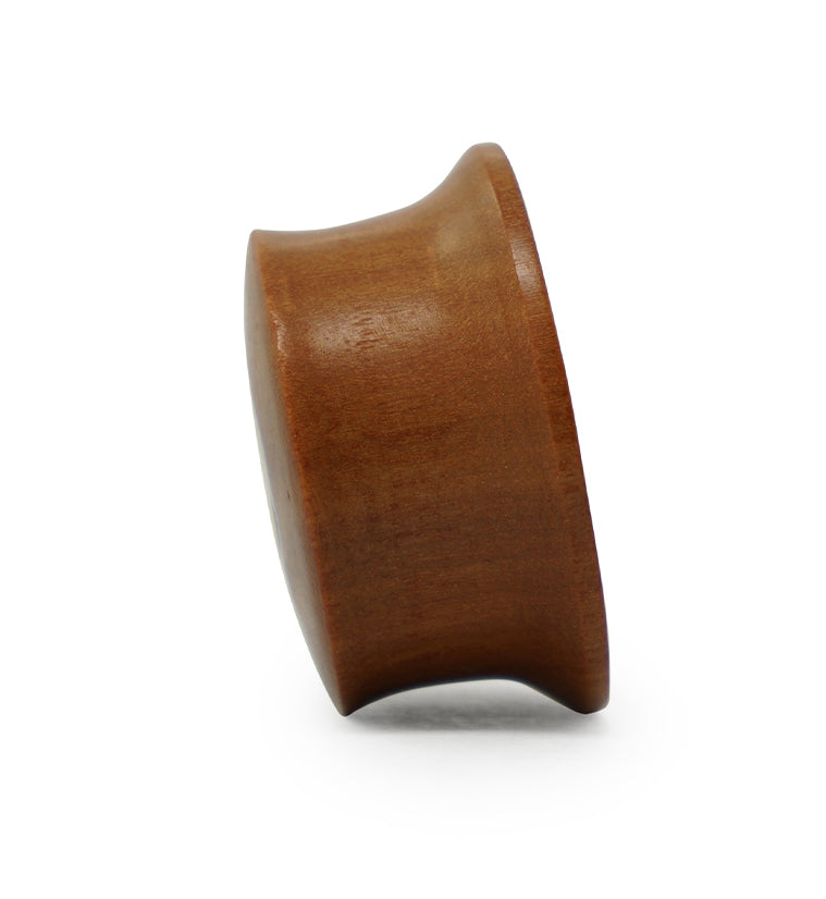 Saba Wood Mayan Flare Tunnel Plugs