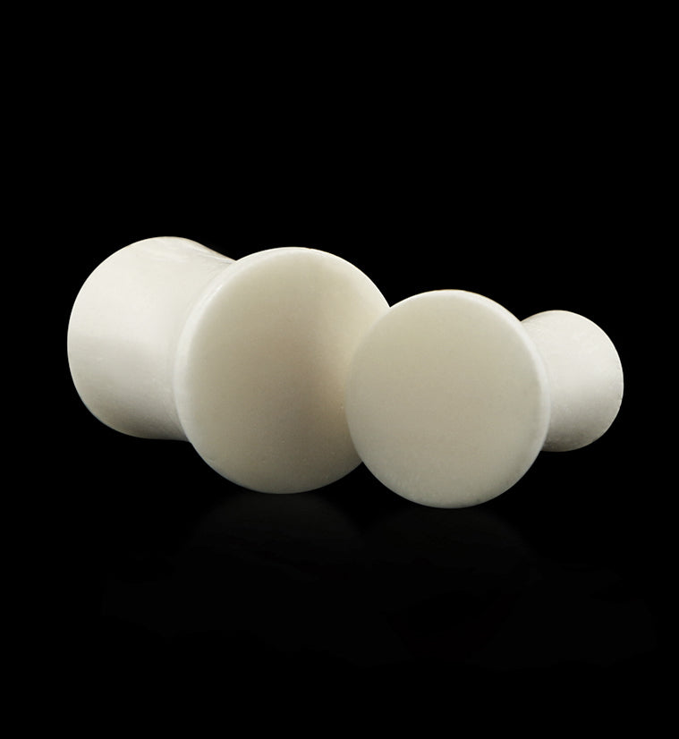 Bone Mayan Flare Plugs