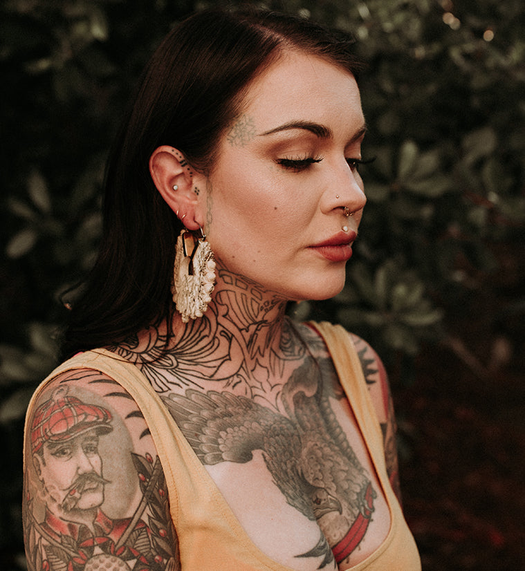 Midway Tamarind Wooden Hangers / Earrings