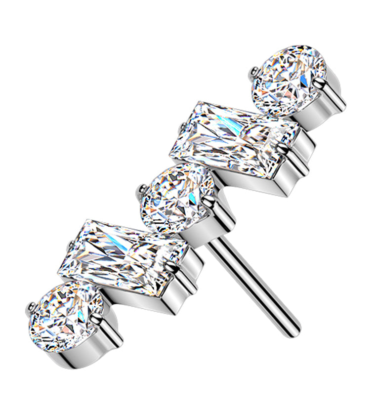 Morse CZ Titanium Threadless Top