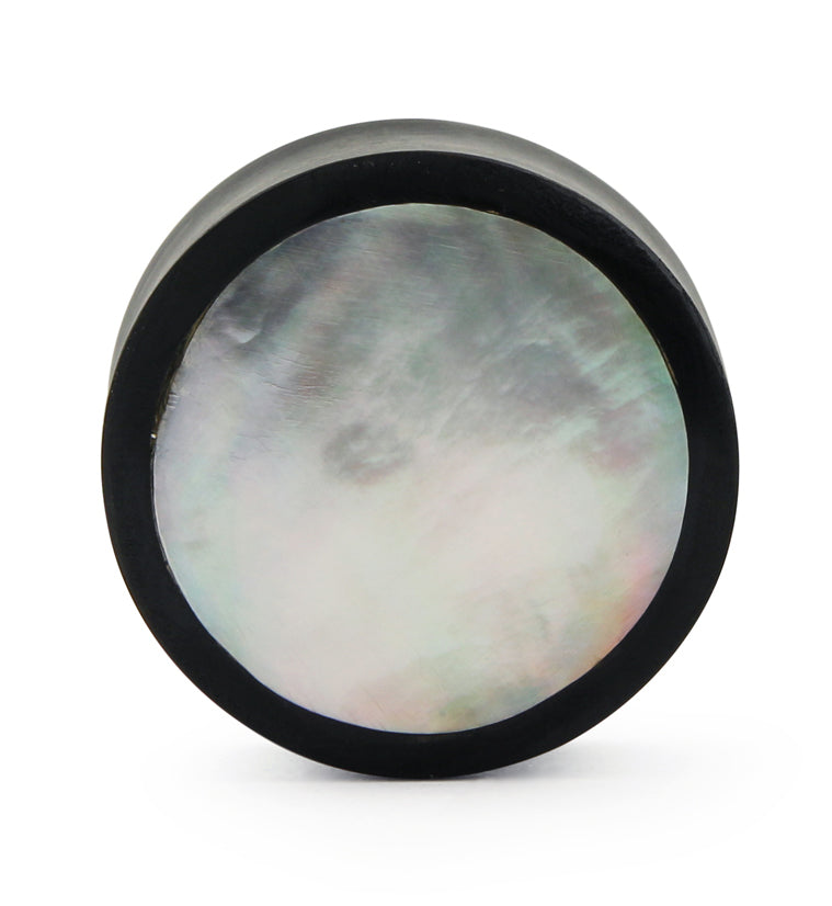 Horn Plugs With Mother of Pearl Inlay