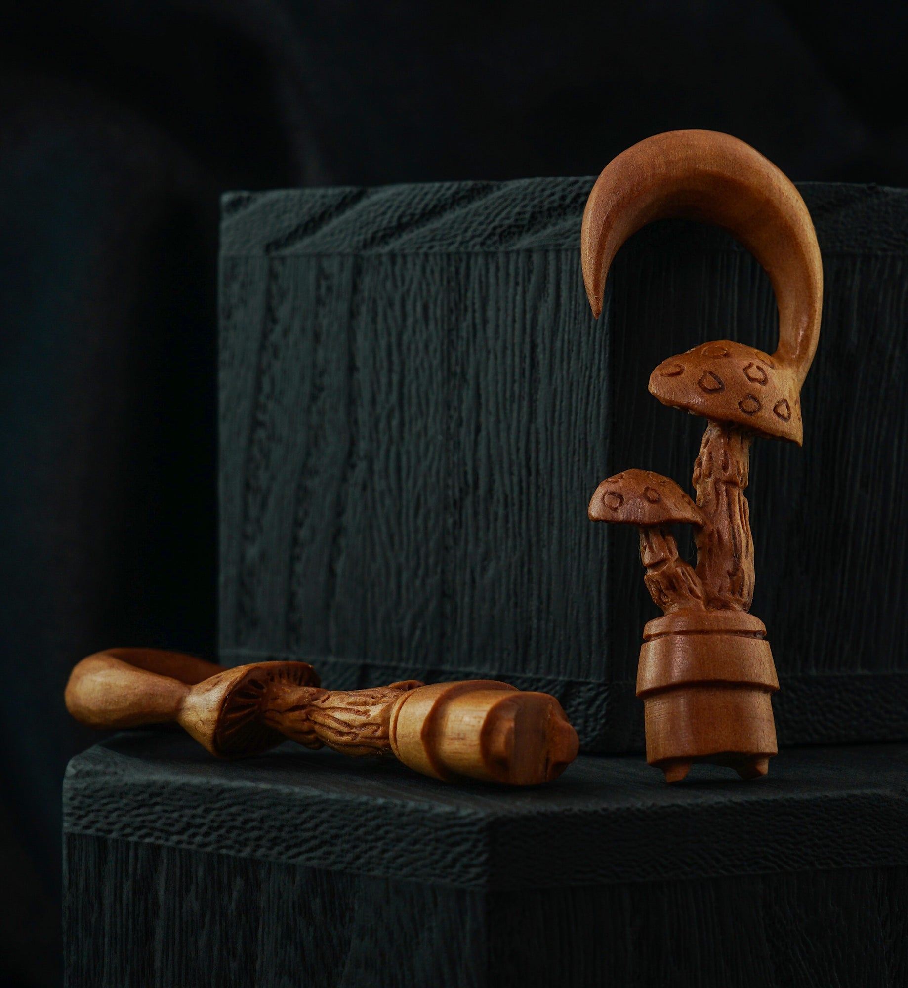 Mushroom Saba Wood Ear Hangers