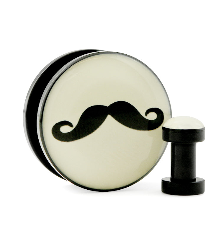 Classic Mustache Plugs