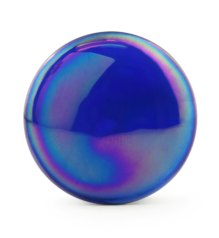 Oil Slick Glass Plugs