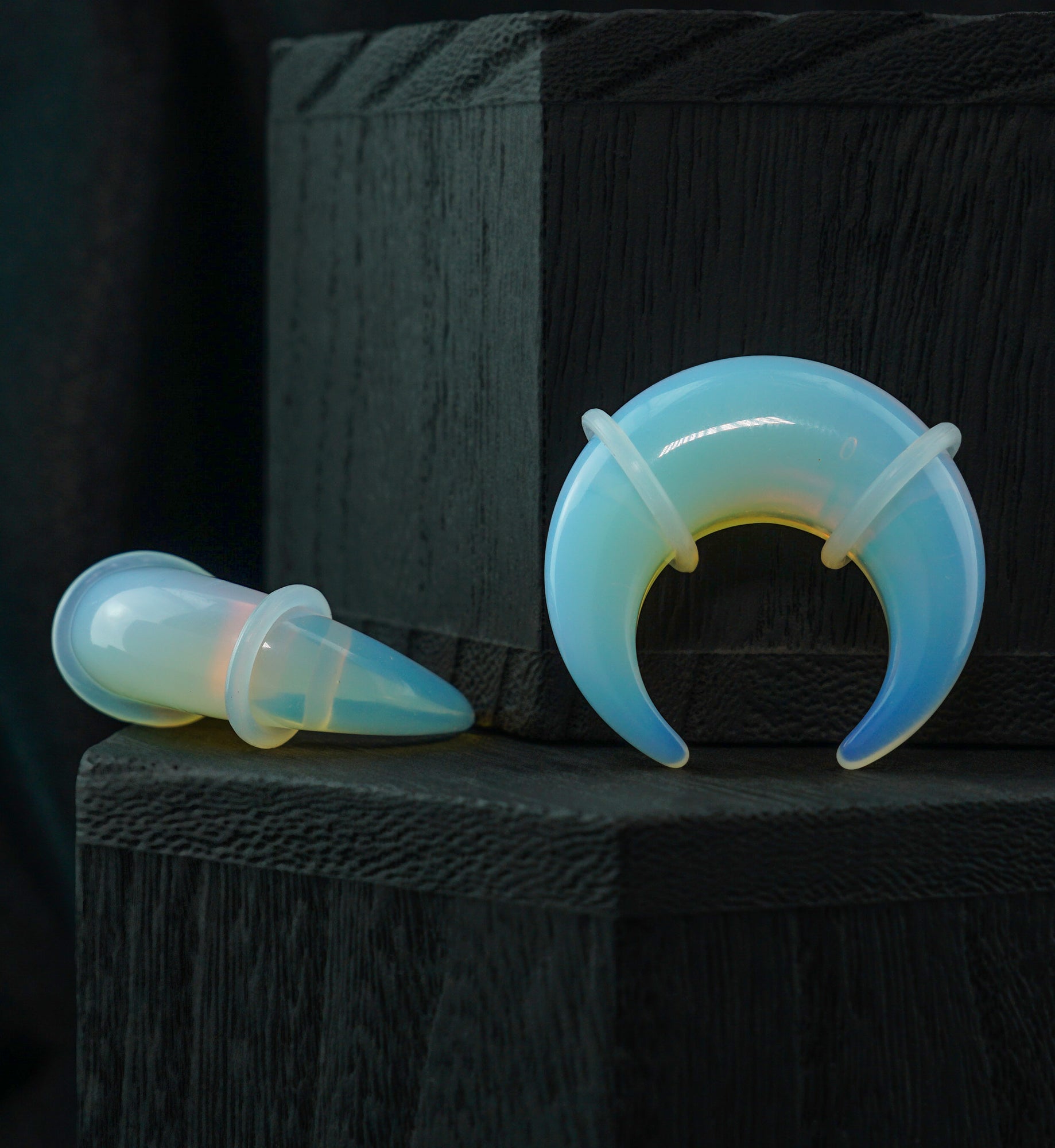 Opalite Glass Pinchers