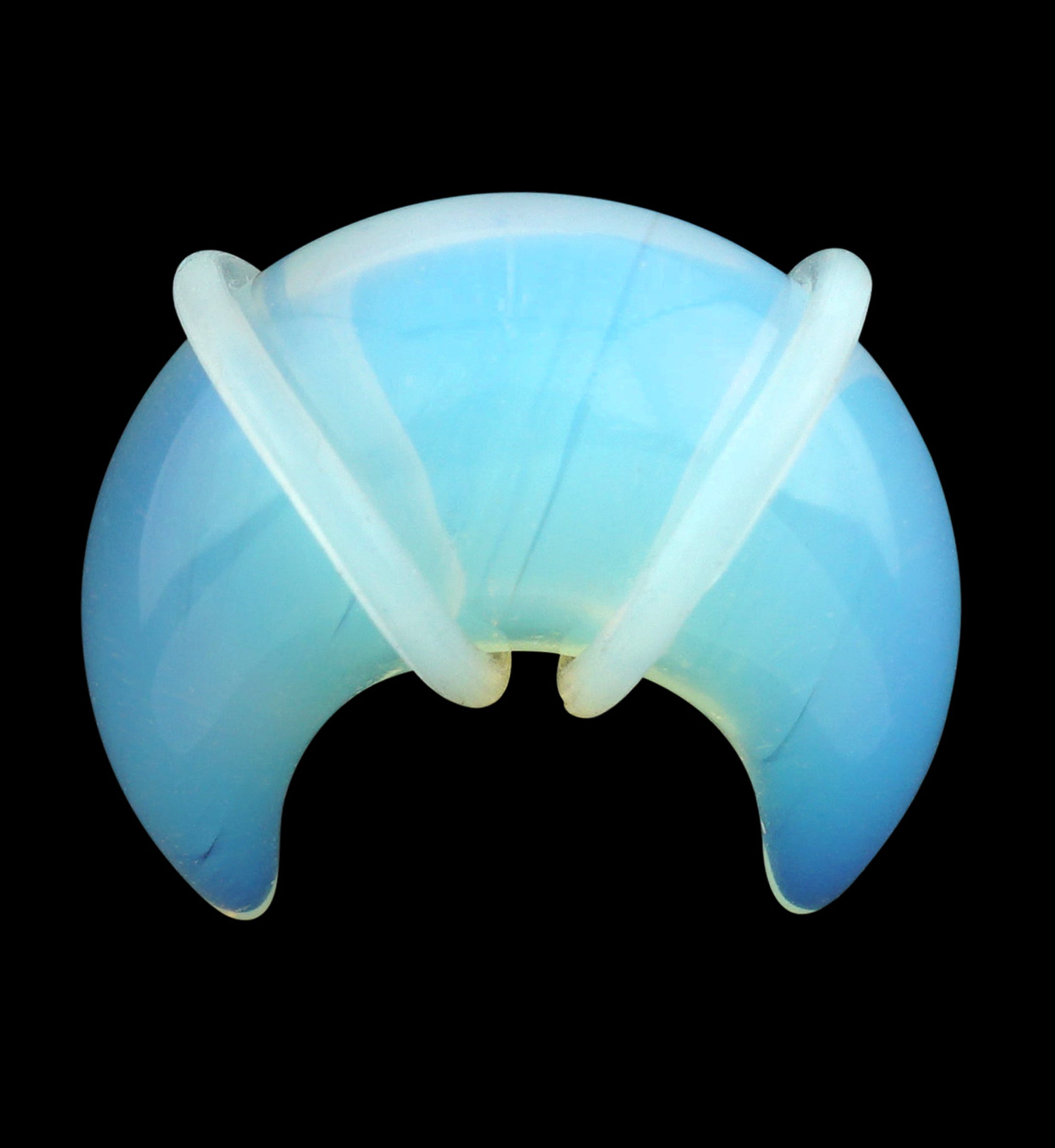 Opalite Glass Septum Pincher