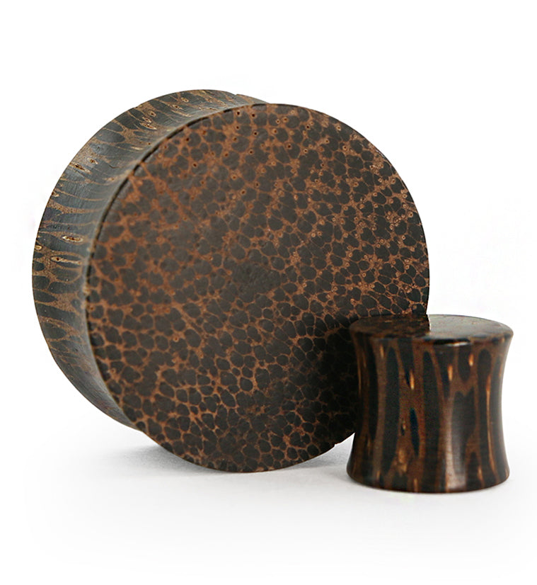 coconut palm wood for sale Palm Wood Plugs (6 Gauge - 3 Inch)