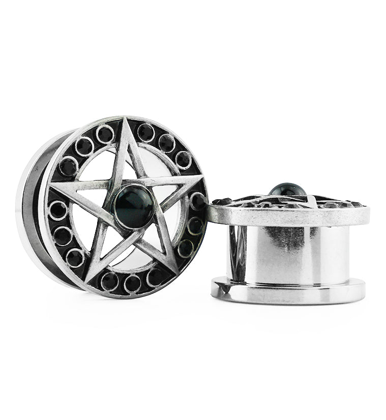 Pentagram Stainless Steel Tunnels