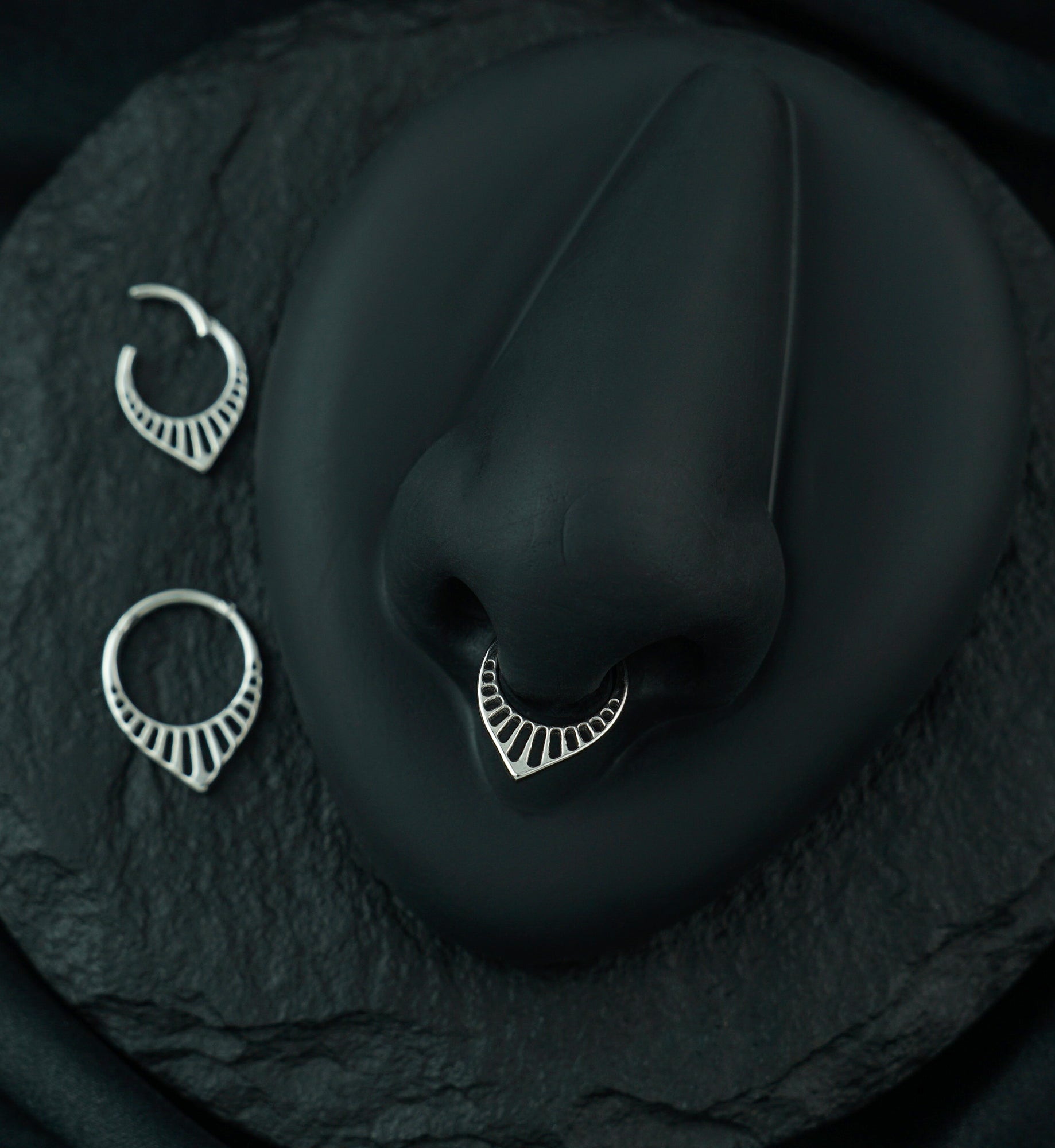 Point Grill Stainless Steel Hinged Segment Ring