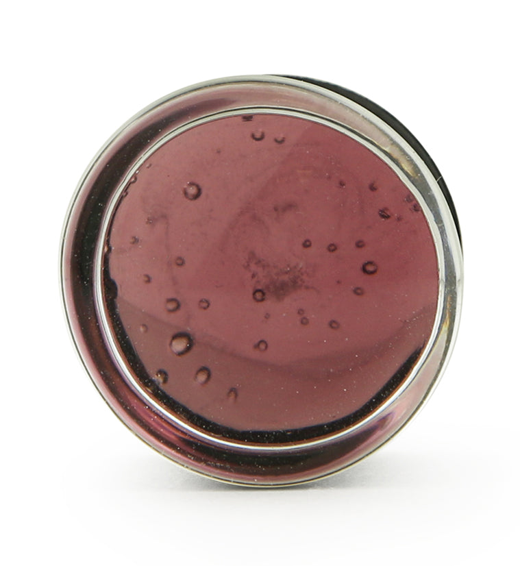 Purple Single Flare Glass Plugs
